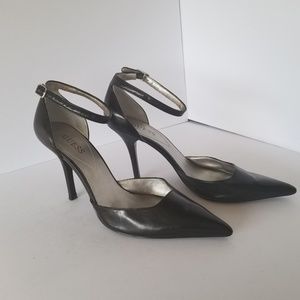 Guess Black leather high heel